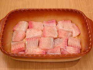 Рыба в сырно-сливочном соусе
