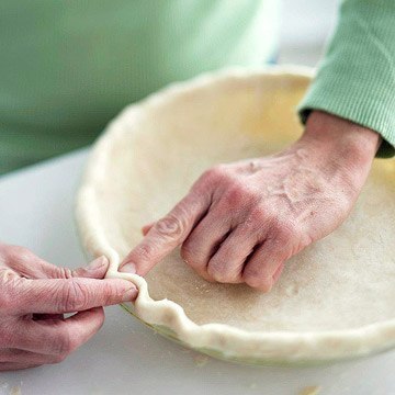 Несколько способов оформления края пирога