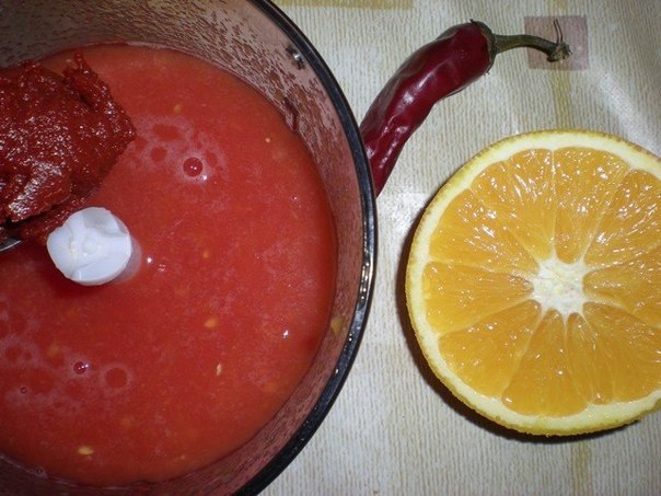 Скумбрия в томатно-апельсиновом соусе