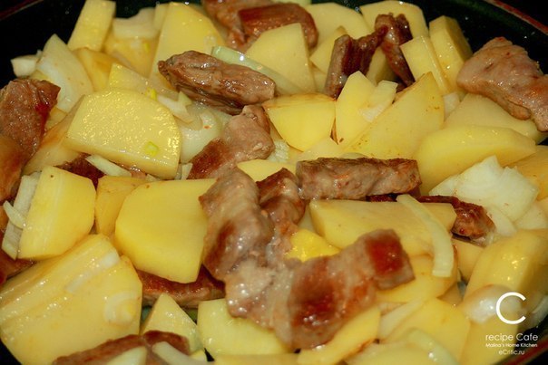 Картофель "По-французски" на сковороде
