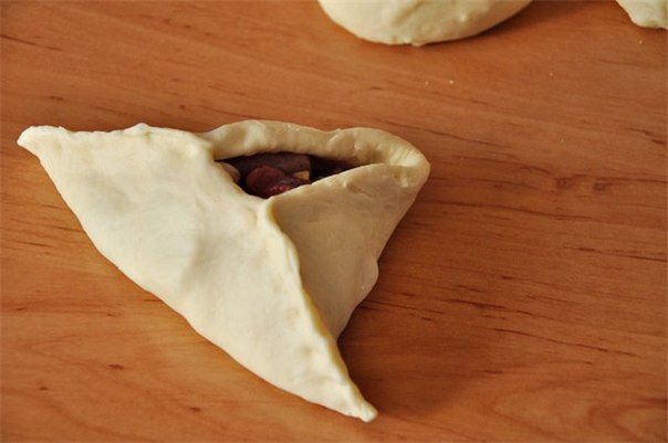 Эчпочмак (треугольные пироги с картошкой и мясом) 