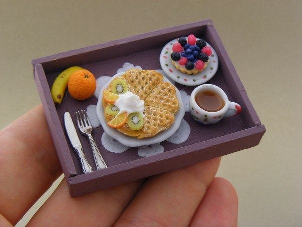 Еда в миниатюре by Shay Aaron