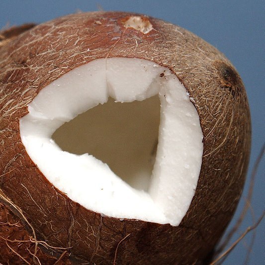 Как открыть кокосовый орех